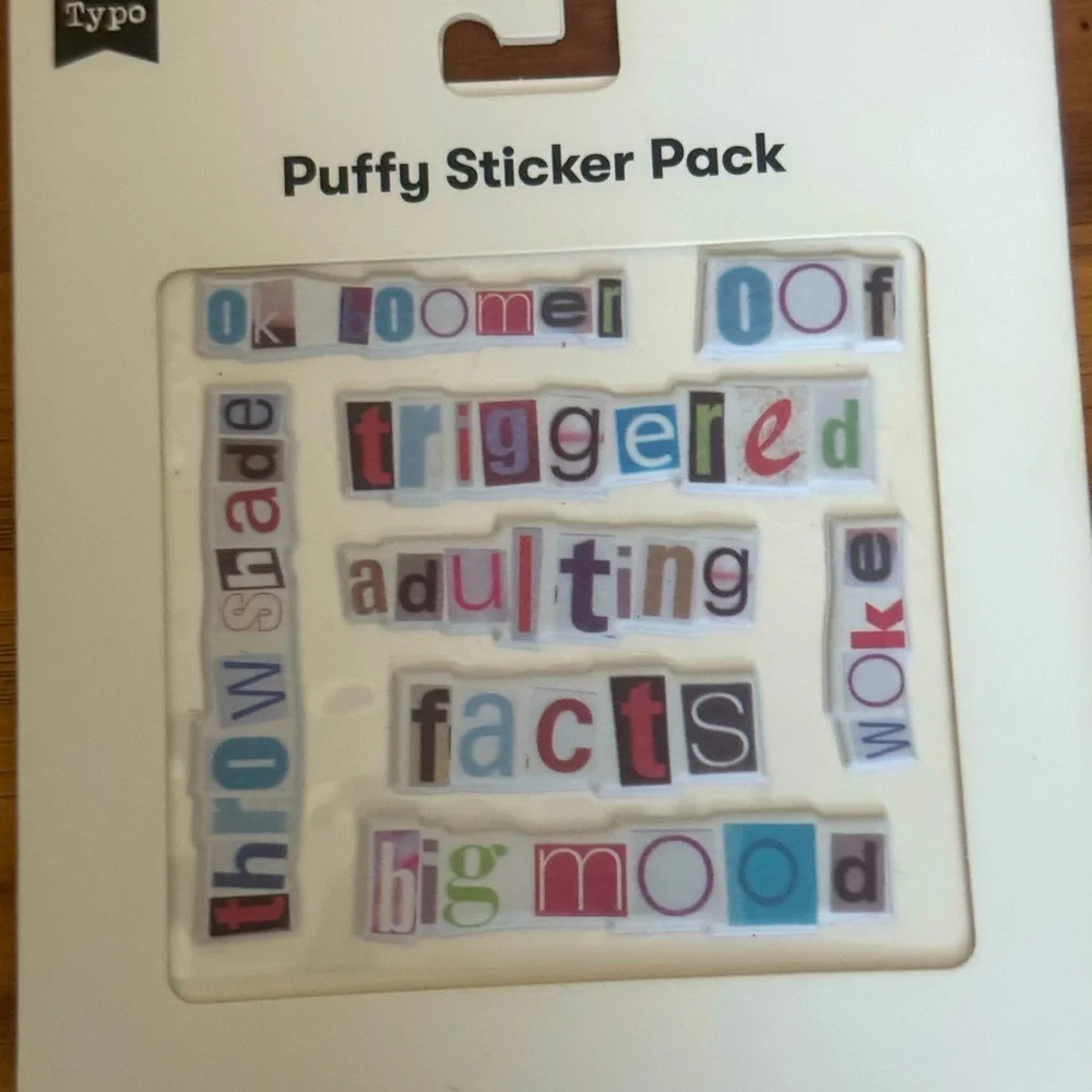 5 Count- Puffy Sticker Packs - Picture 3 of 6